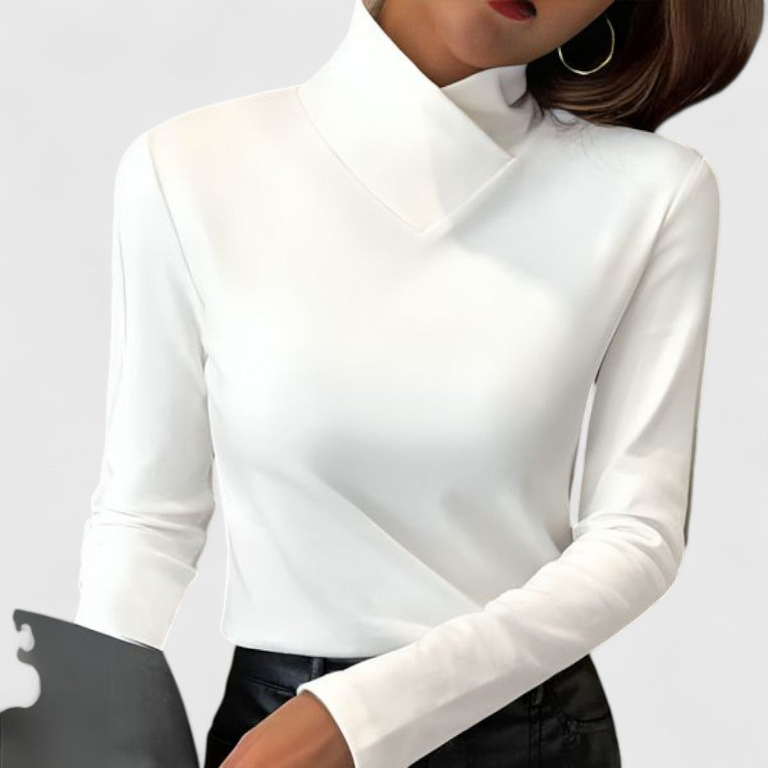Clair | Elegant Turtleneck Fit 0