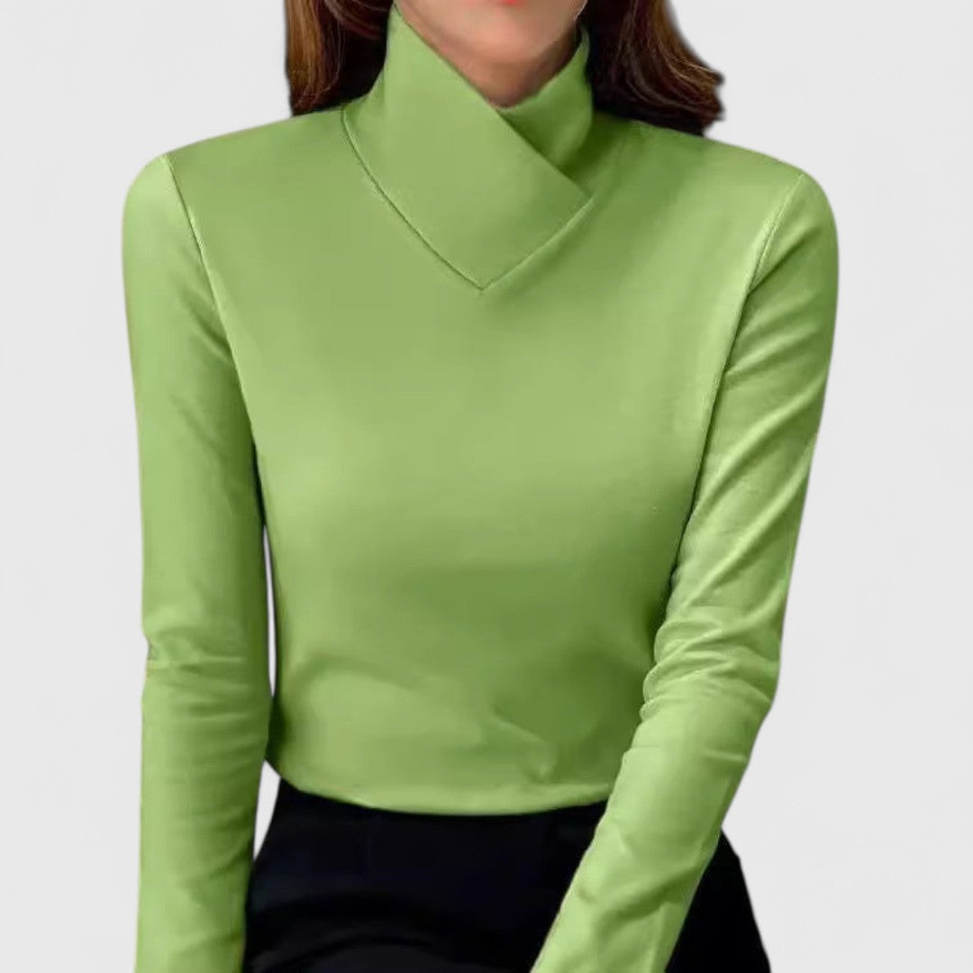 Clair | Elegant Turtleneck Fit 1