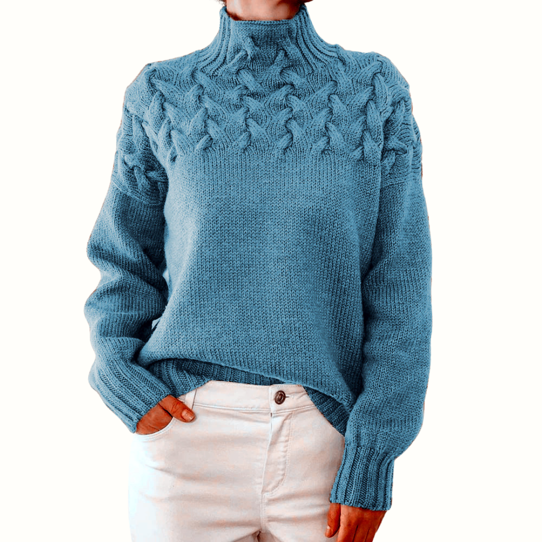 Elena | Warm Knitted Turtleneck 0