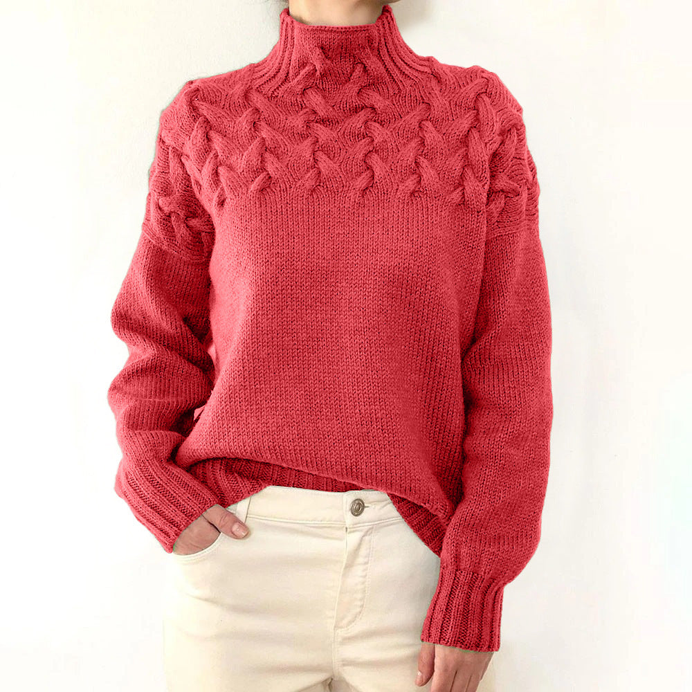 Elena | Warm Knitted Turtleneck 11