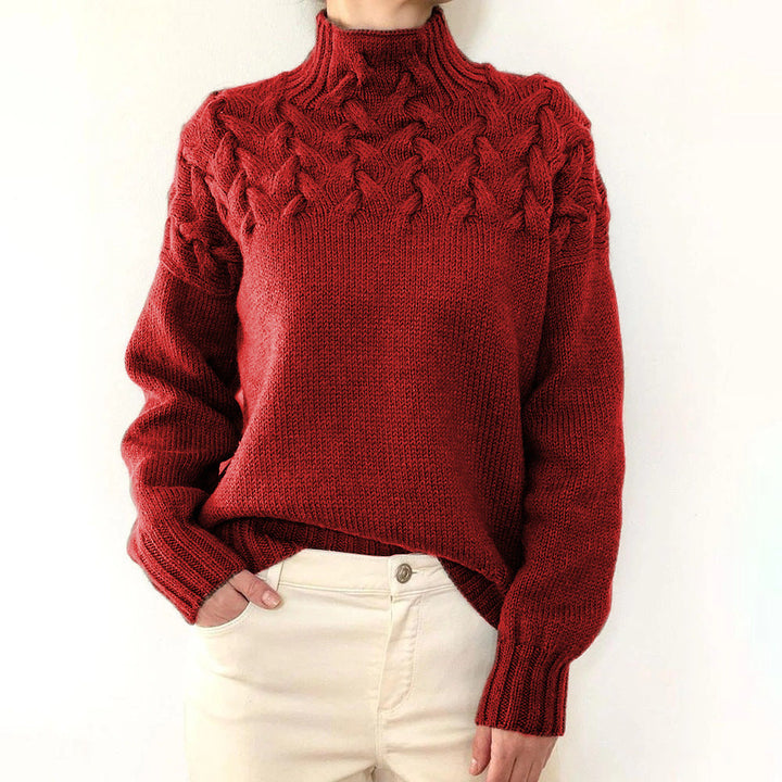 Elena | Warm Knitted Turtleneck 2