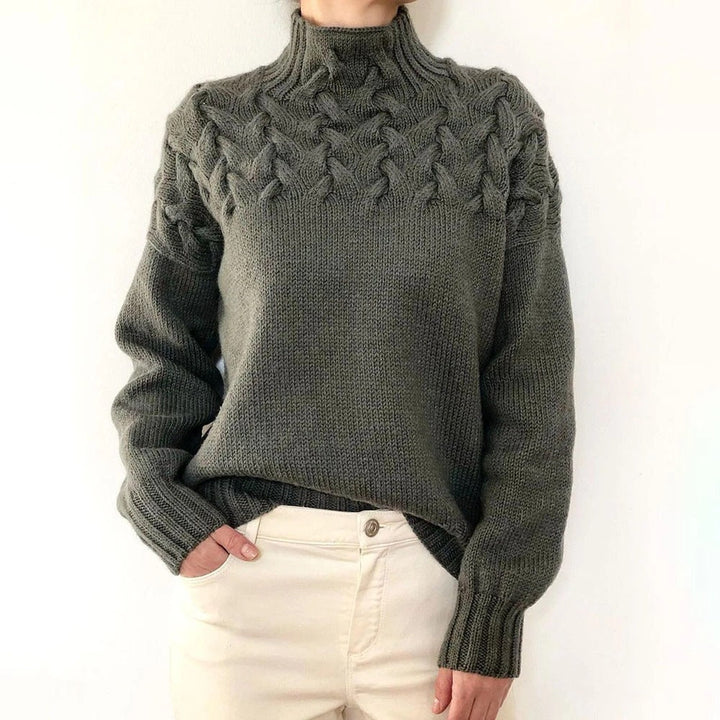 Elena | Warm Knitted Turtleneck 4