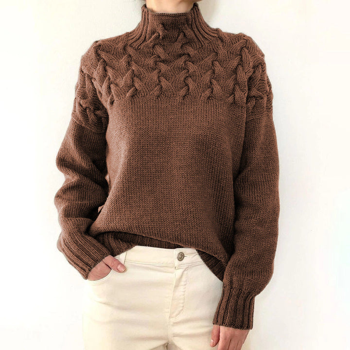 Elena | Warm Knitted Turtleneck 6