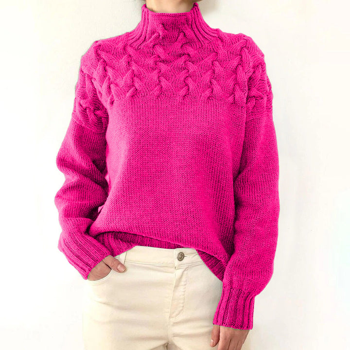 Elena | Warm Knitted Turtleneck 8