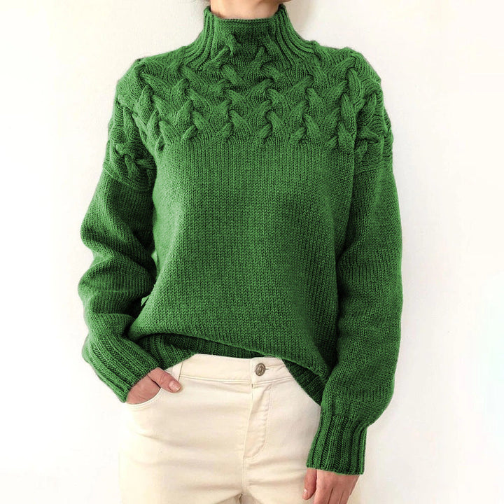 Elena | Warm Knitted Turtleneck 9
