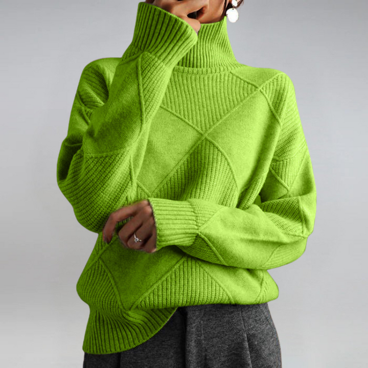 Lauren | Luxe Cashmere Turtleneck Sweater 11