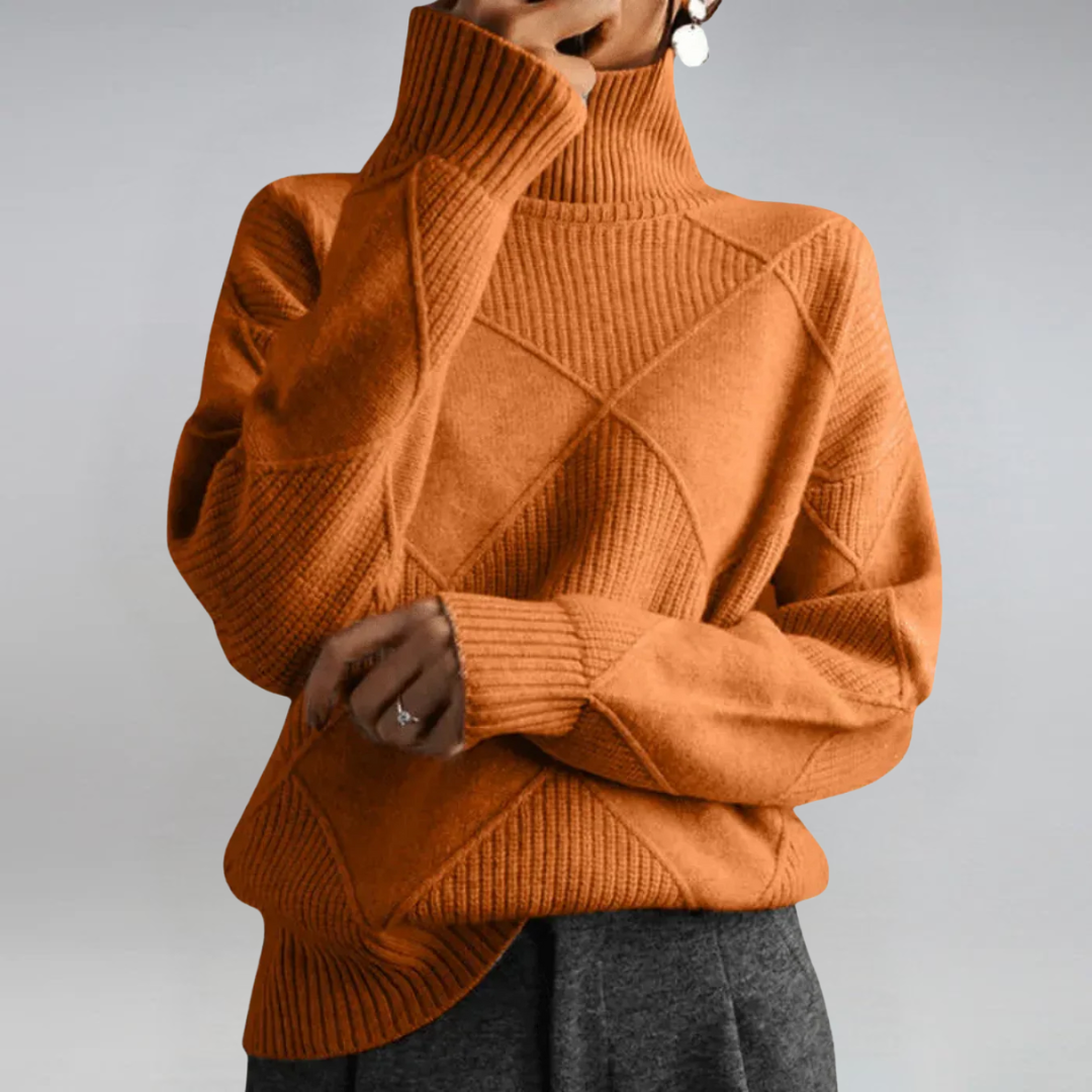 Lauren | Luxe Cashmere Turtleneck Sweater 5