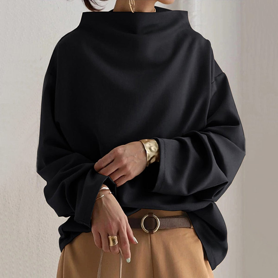 Lisa | High-Neck Casual Top 0