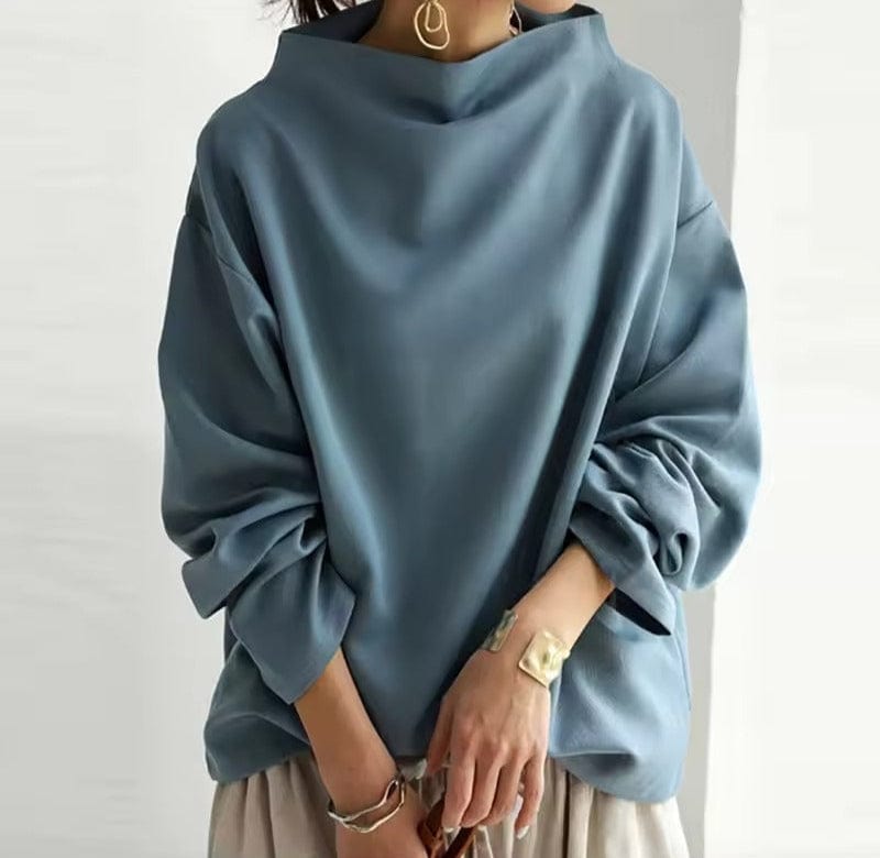 Lisa | High-Neck Casual Top 2