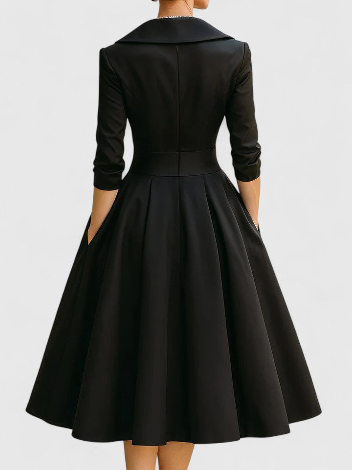 Zyrah | Elegant Midi Dress