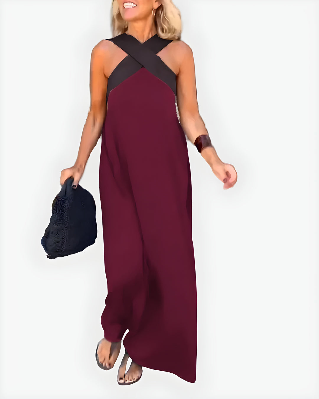 Elena | Graceful Flowing Maxi Dress