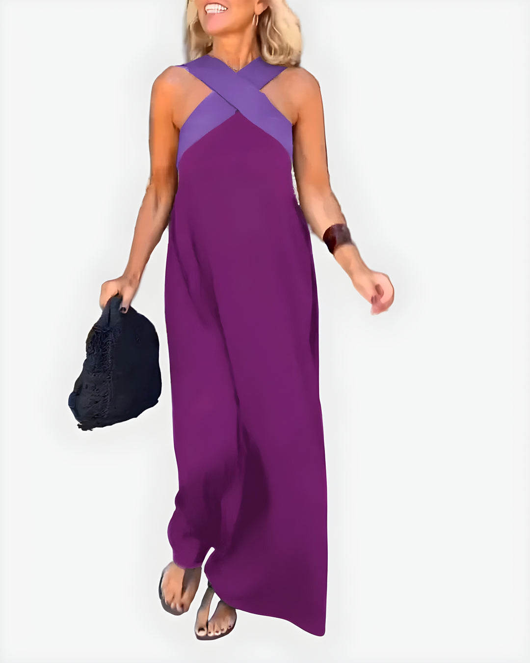 Elena | Graceful Flowing Maxi Dress