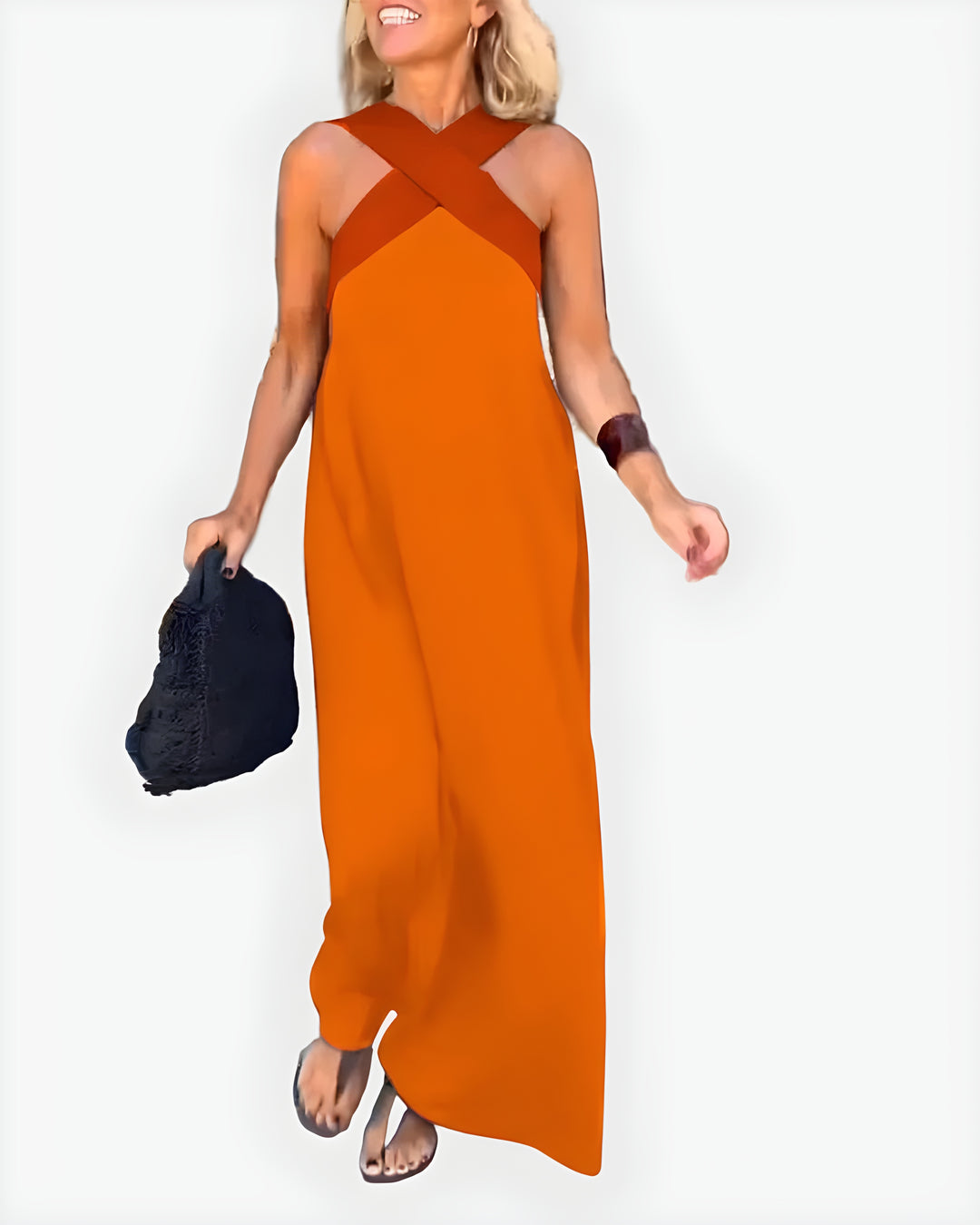 Elena | Graceful Flowing Maxi Dress