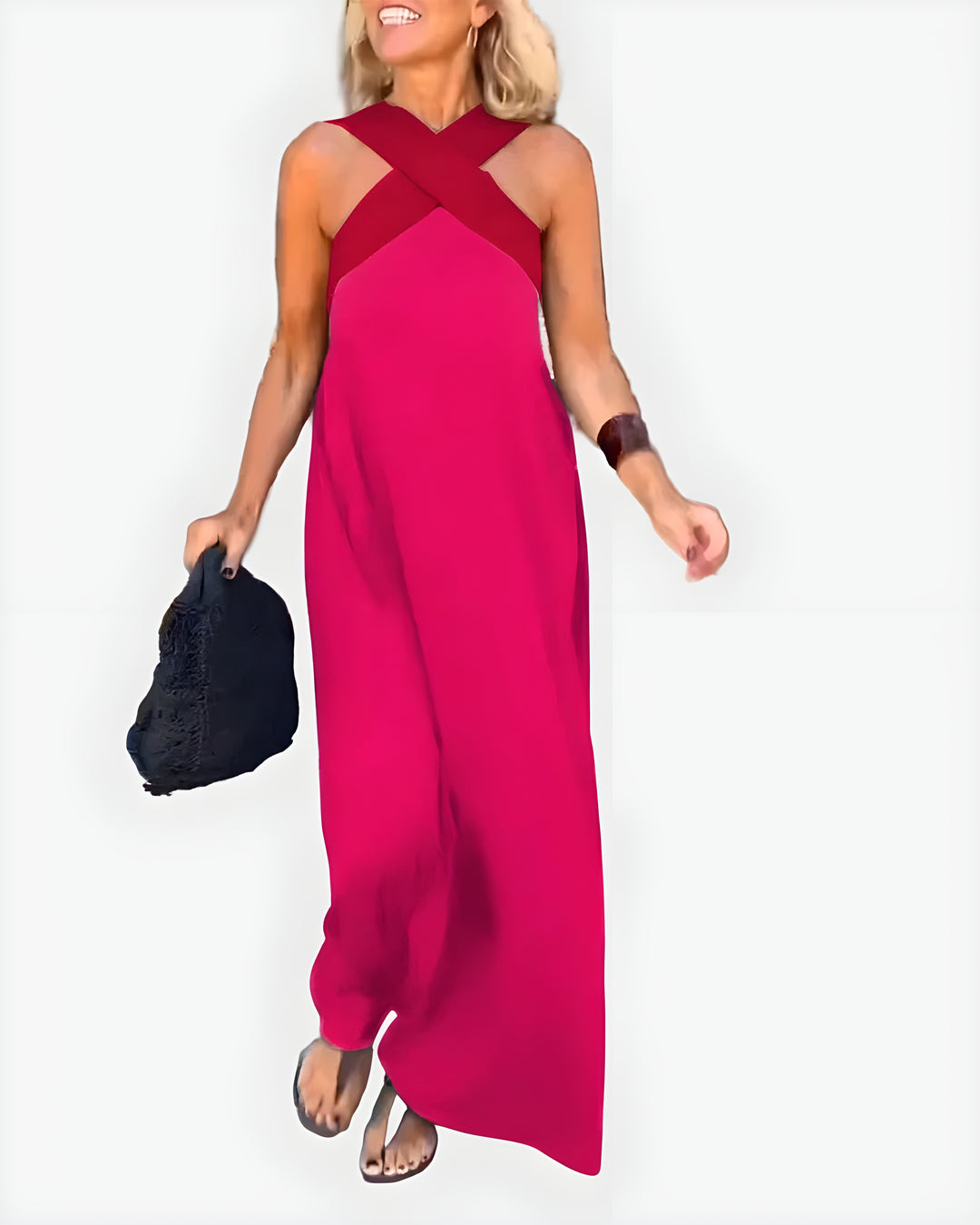 Elena | Graceful Flowing Maxi Dress