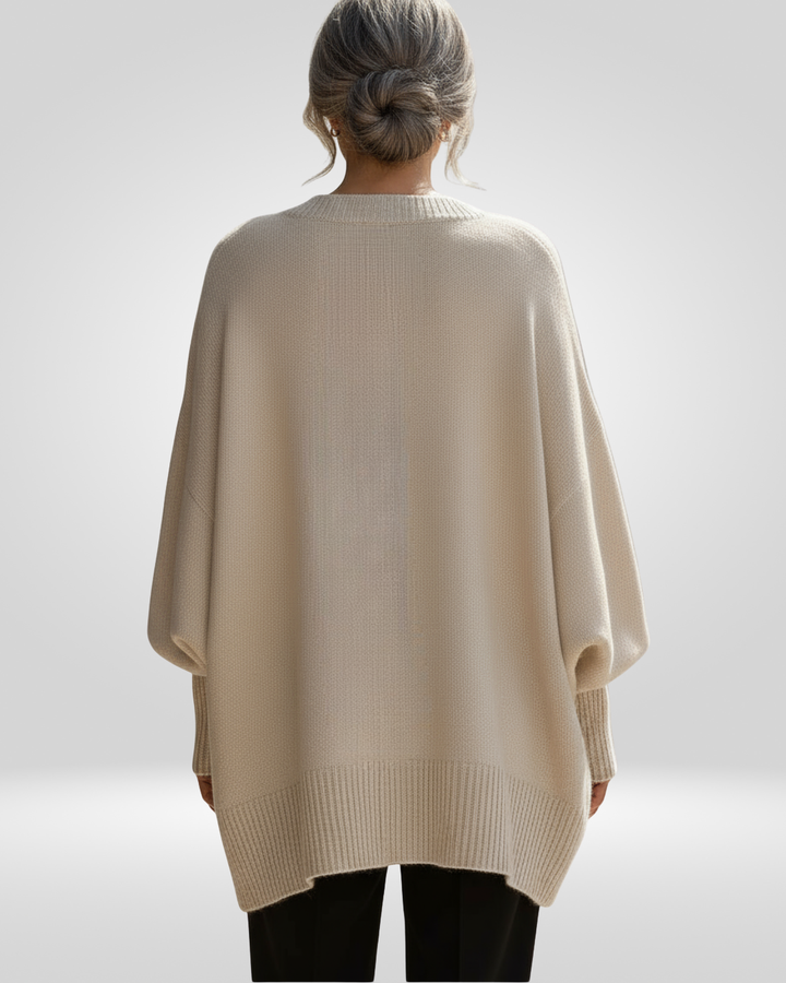 ANNETE | Oversized Poncho Sweater 2