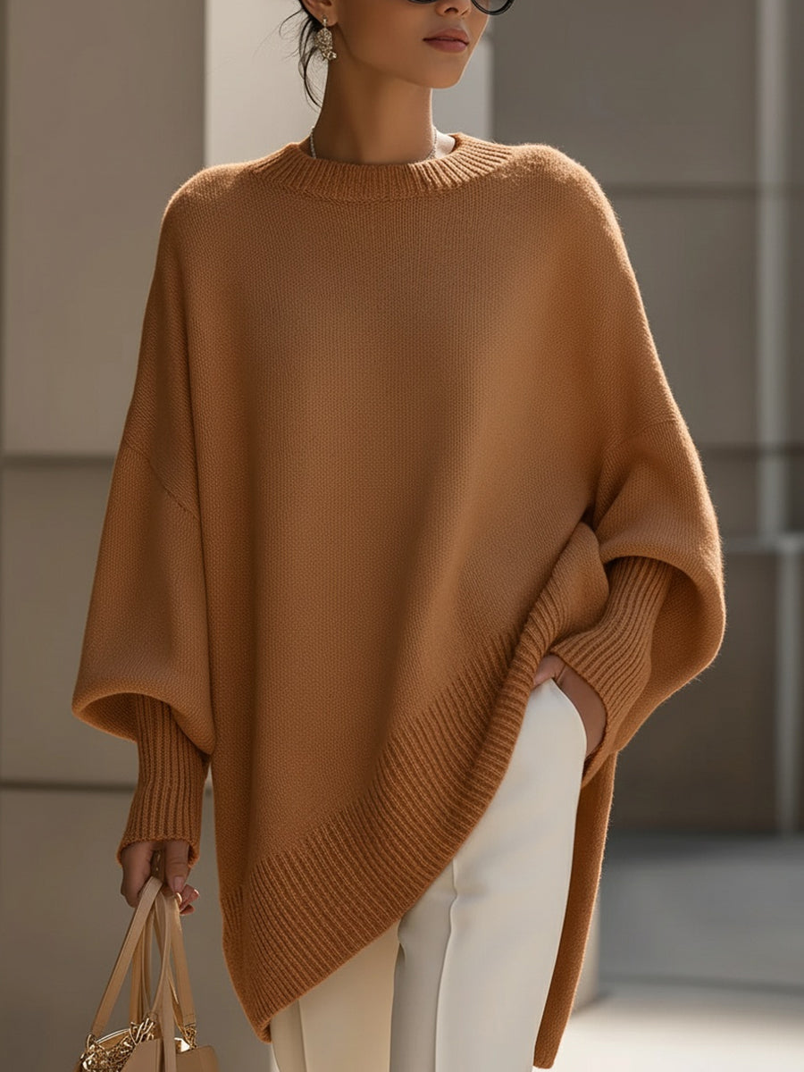 ANNETE | Oversized Poncho Sweater 3