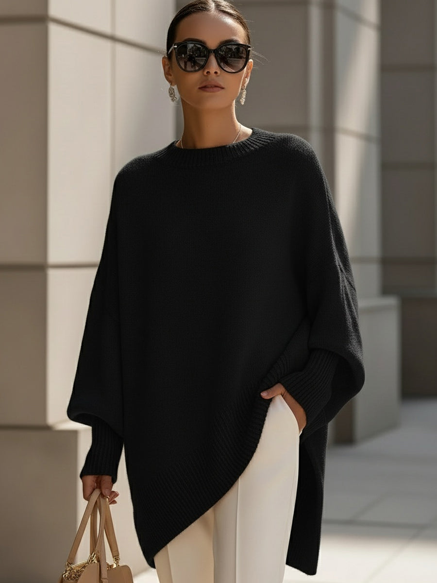 ANNETE | Oversized Poncho Sweater 5