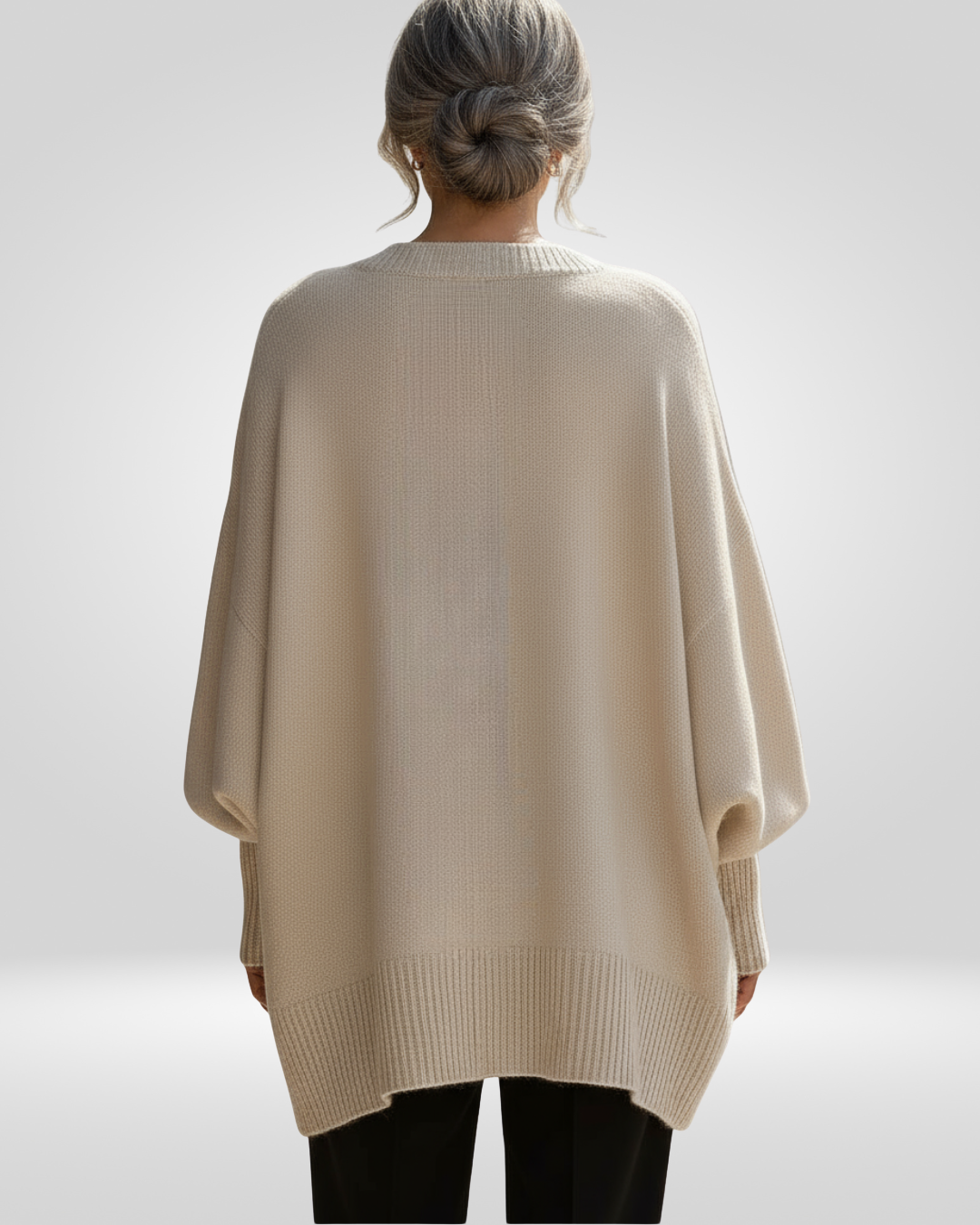 ANNETTE | OVERSIZED PONCHO SWEATER 2