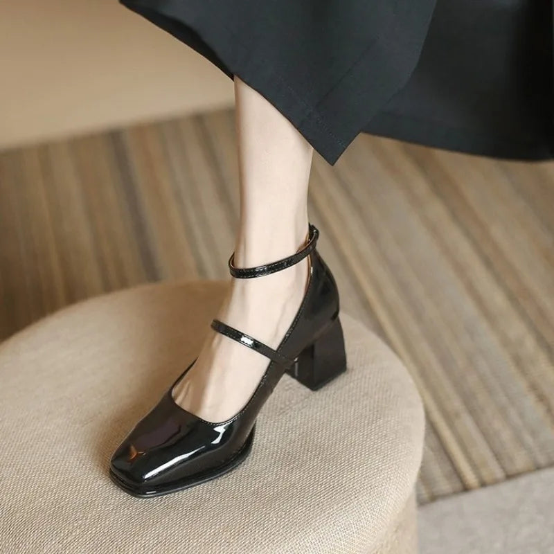 Abigail | Elegant Ankle-Strap Pumps 0