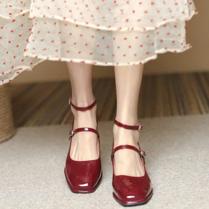 Abigail | Elegant Ankle-Strap Pumps 4