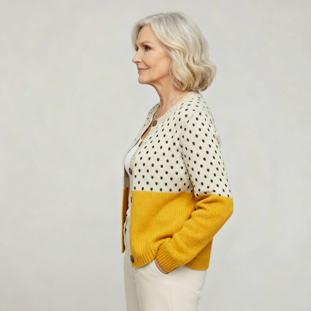 Adeline | Polka Dots Cardigan 1