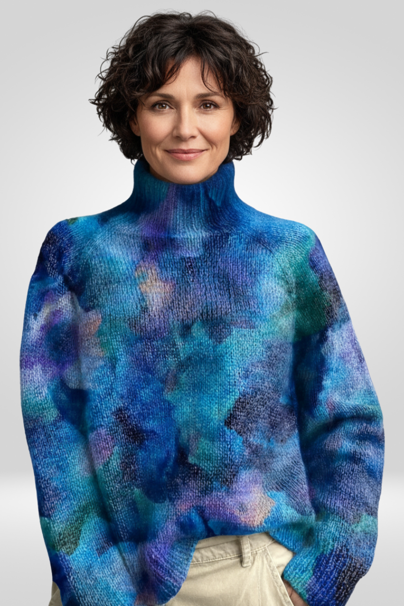 Aimélie – Warm and elegant turtleneck sweater 1