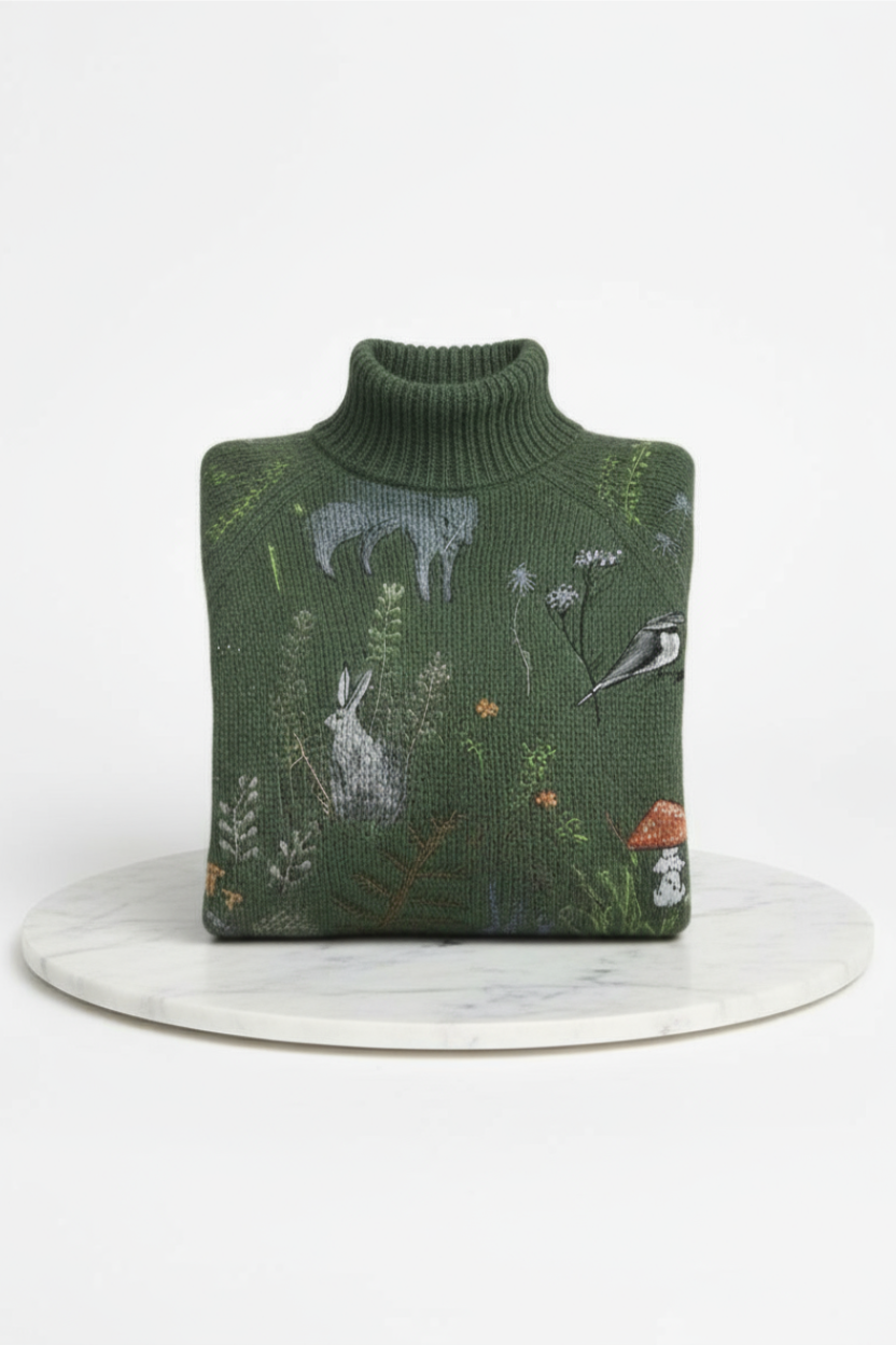 Aimélie – Warm and elegant turtleneck sweater 6