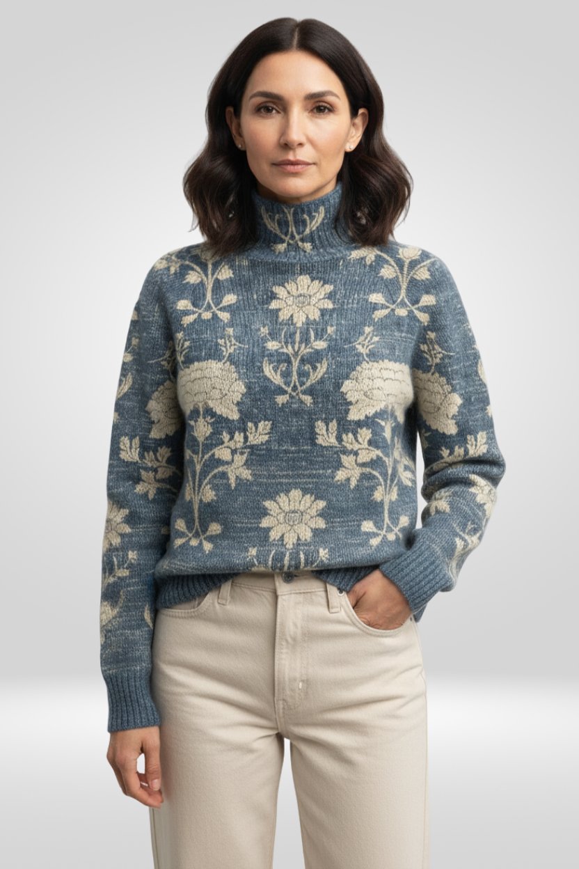 Aimélie – Warm and elegant turtleneck sweater 8