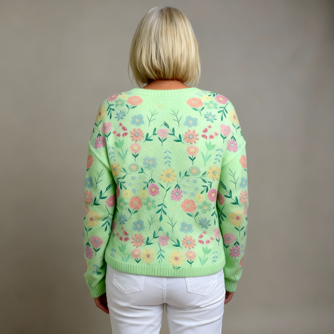 Aleah | Floral Design Cardigan 2