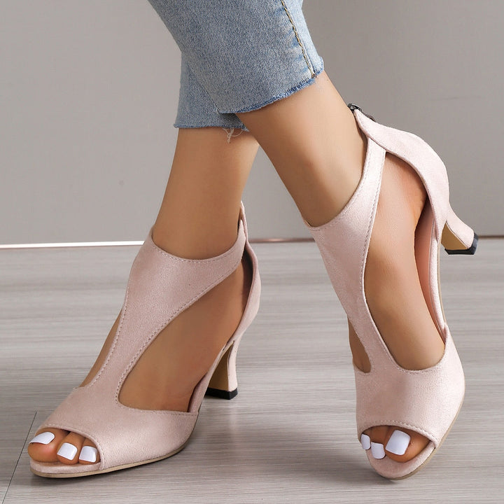 Alisha™ | Elegant Block Heel Sandals for All-Day Comfort 0