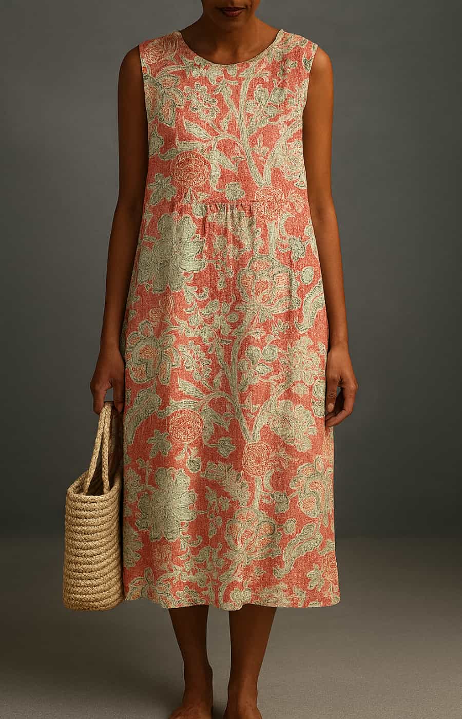 Apollonia™ | Elegant Artisan Print Womens Dress 4