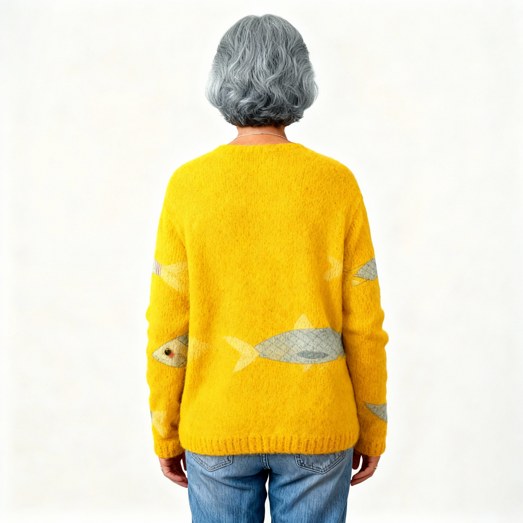 Bella | Sardines Art Cardigan 2