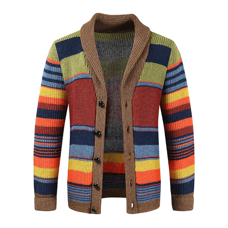 Brayden - Classic Color Block Knit 0