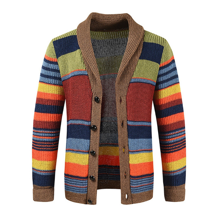 Brayden - Classic Color Block Knit 0