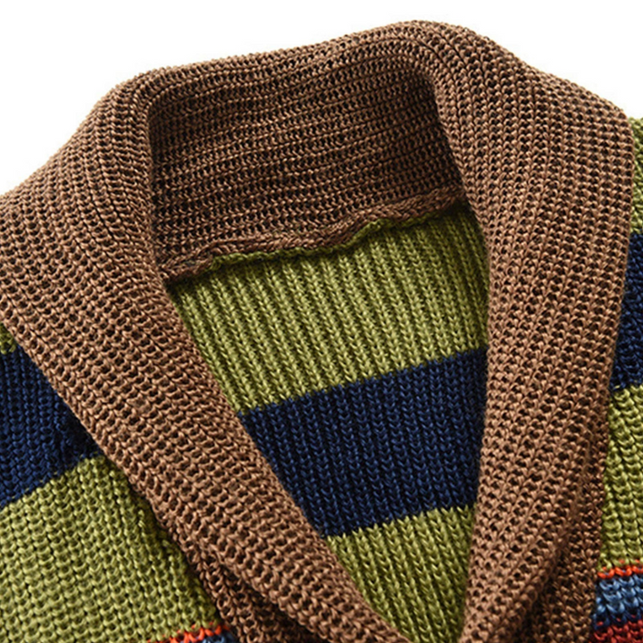 Brayden - Classic Color Block Knit 2