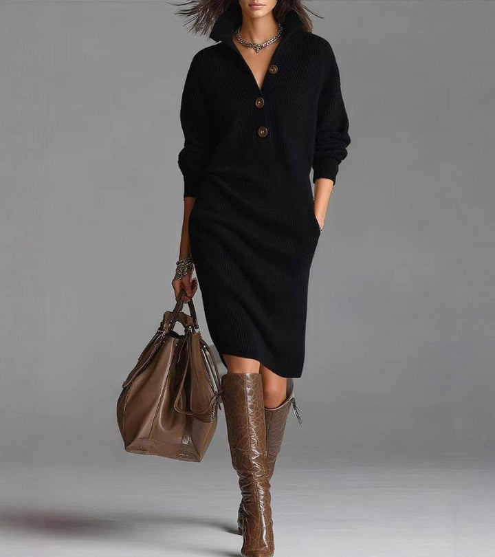 Carmen | Warm Knit Dress, Elegant and Comfortable 1