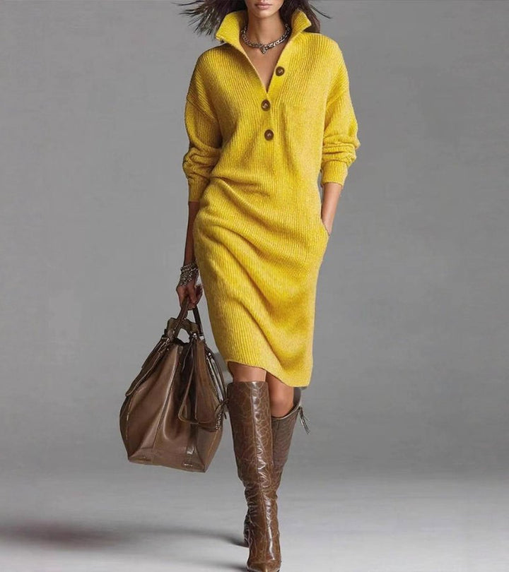 Carmen | Warm Knit Dress, Elegant and Comfortable 2