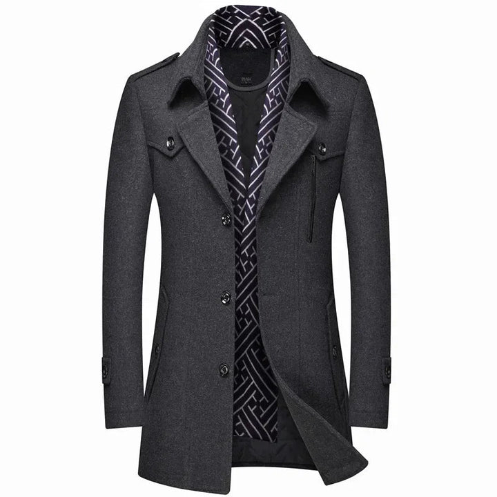 Carter - Men's Tailored Overcoat 1