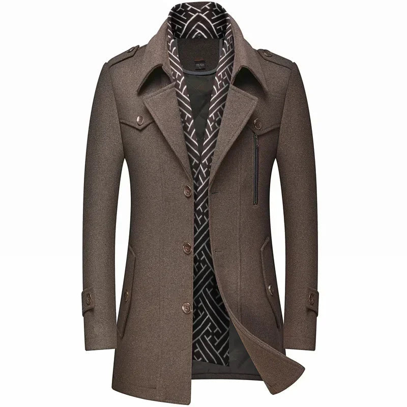 Carter - Men's Tailored Overcoat 2