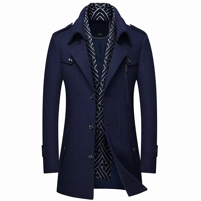 Carter - Men's Tailored Overcoat 6