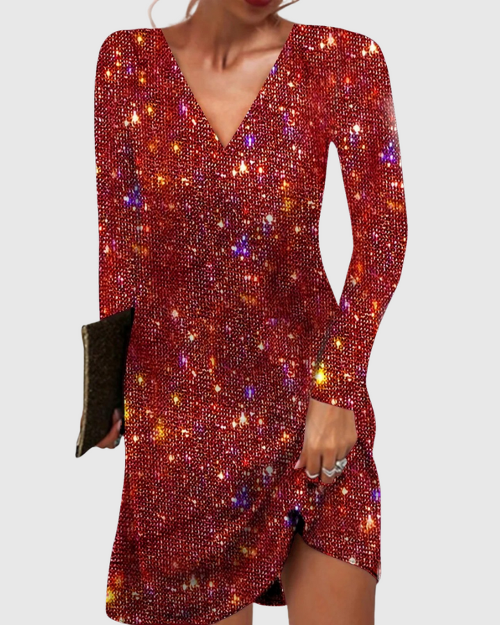 Celine | Sequin Mini Dress 1