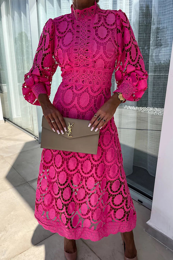 Charlize | Elegant Lace Wedding Guest Dress 1