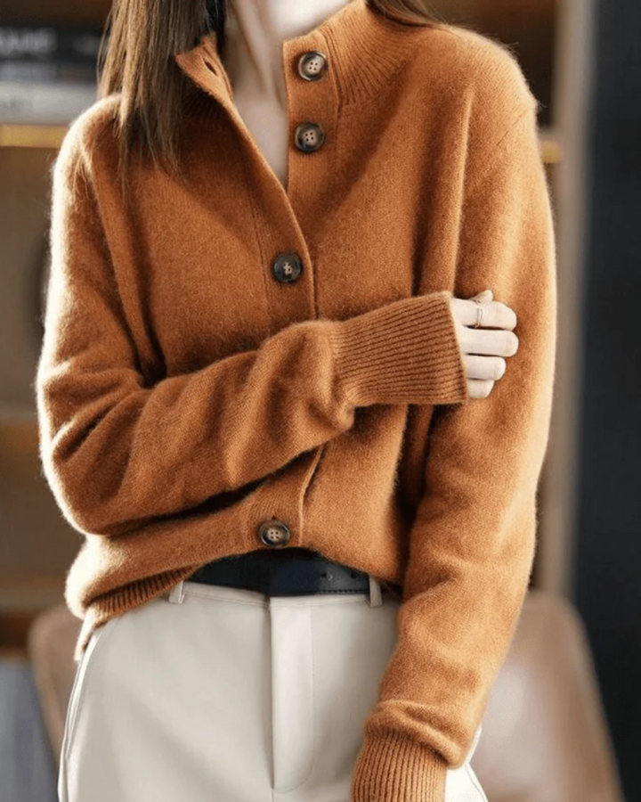 Claire | Retro-Style Cashmere Cardigan 6