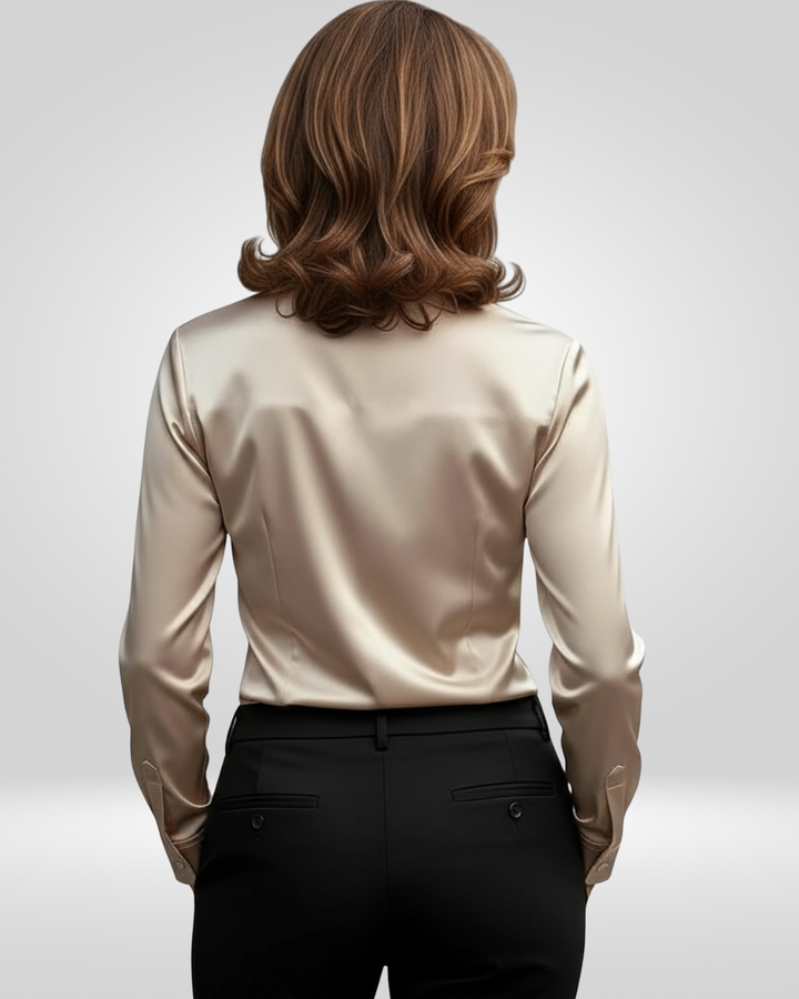 Clara Blouse with Luxurious Shine 1