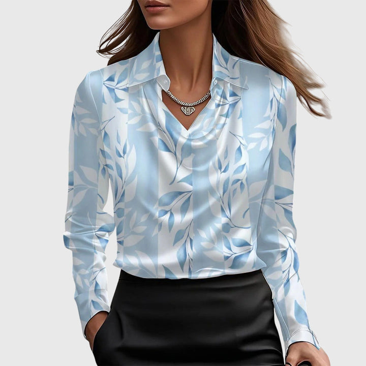Clara Blouse with Luxurious Shine 5