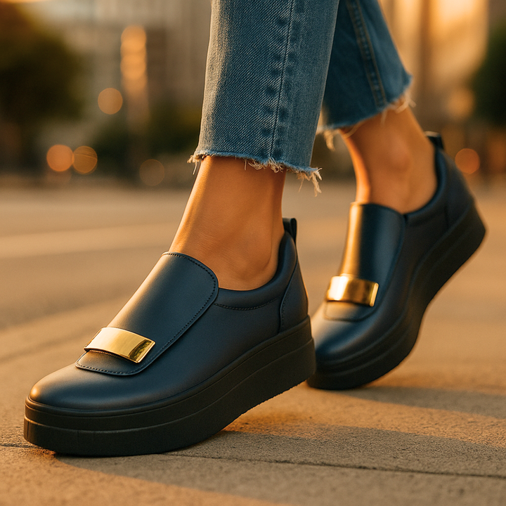 Clara | Harper Lane Platform Loafers 3