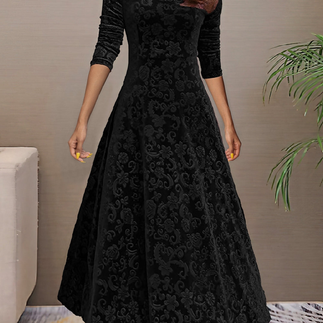 Denise | Holiday Velvet Elegance Dress 6