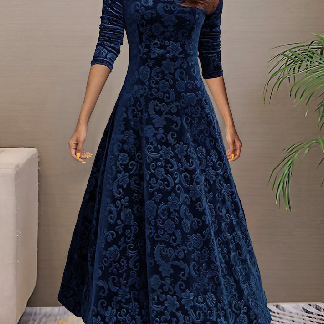 Denise | Holiday Velvet Elegance Dress 8