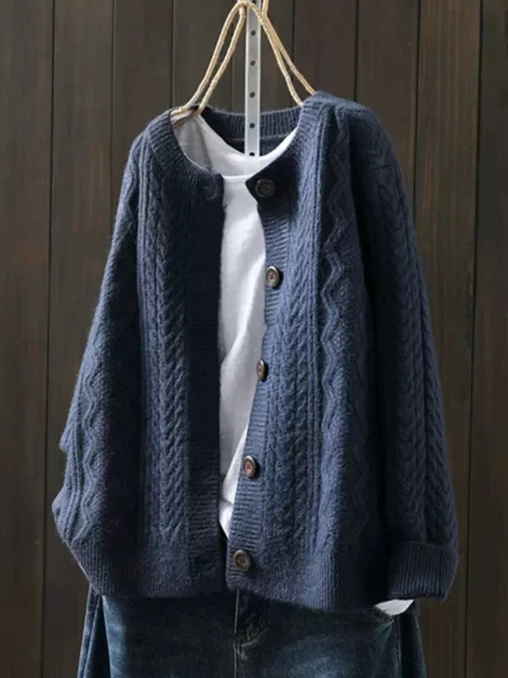 Doris™ | CABLE CARDIGAN 3