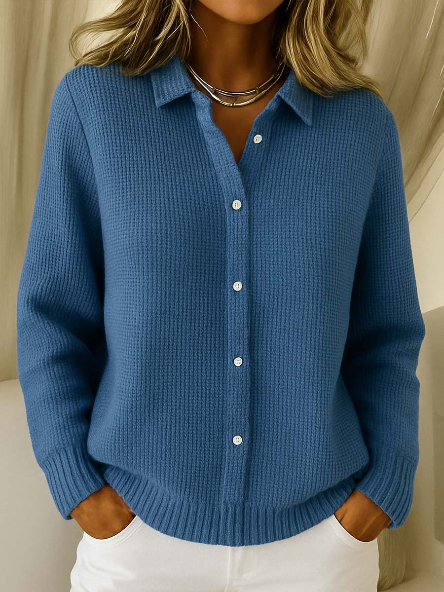 Elaine | Classic Knit Button Cardigan 3